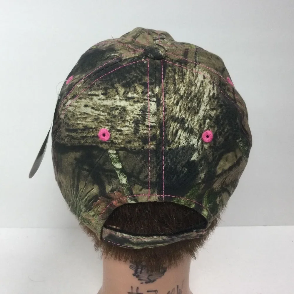 Signatures Mossy Oak Camo hat Ladies‎ Womens hunting fishing Baseball hiking cap